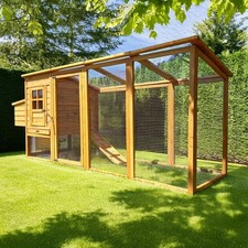 8ft Wooden Chicken Coop Hen