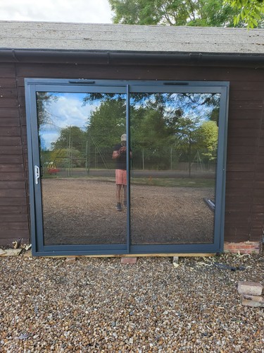 Aluminium sliders patio doors - aluminium,