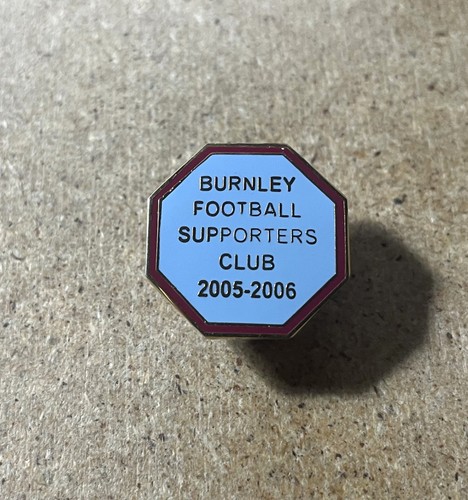 Burnley rare enamel football - rare,
