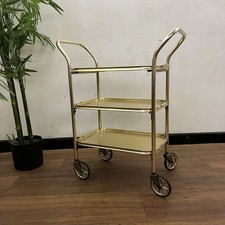 1950s mid century GOLD bar