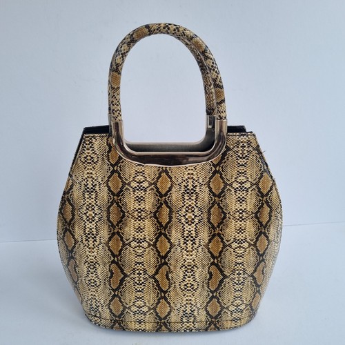 Handbag faux snake skin womens - handbag,