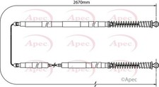 Parking Brake Cable Pull APEC