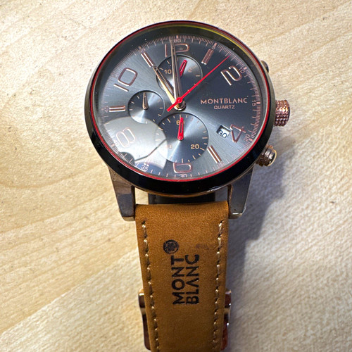 Montblanc quartz chronograph - montblanc,