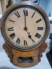 Antique Drop Dial Clock