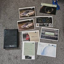 2005-08 SKODA OCTAVIA Mk2 OWNERS HANDBOOK MANUAL AND WALLET From Mid-2005