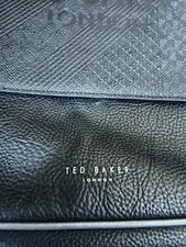 Classic Ted Baker Messenger Bag Bit of Tlc Needed Black Genuine