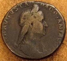 ROMAN COIN BRONZE SESTERTIUS