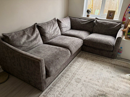 Grey corner sofa - grey,