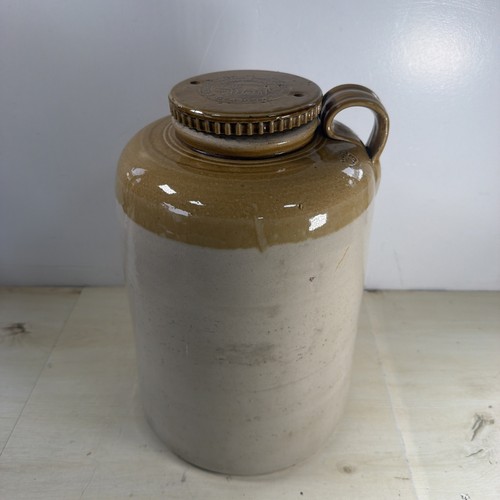 Antique stoneware acid bottle - antique,