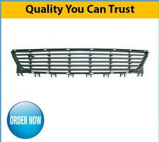 Vauxhall Corsa C Front Bumper Lower Centre Grille Black 2001-2006 UK Seller New