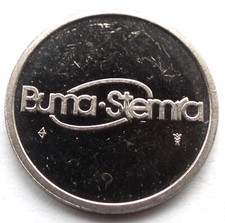 NETHERLANDS BUMA STEMRA Music copyright, Token 24.75mm 5.2g CuNi. FF13.4