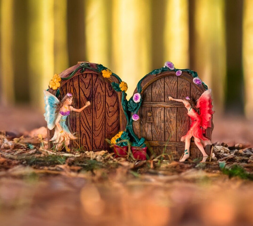 Fairy door garden ornaments - fairy,