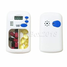 2 Grids LCD Digital Pill Box