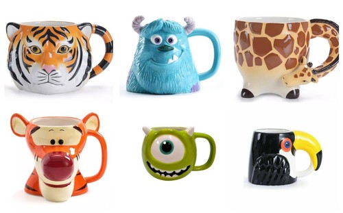 Characters ceramic coffee - 3d,
