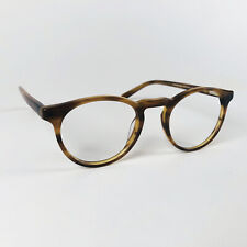 D BY D eyeglasses MOTTLED BROWN KEYHOLE ROUND glasses frame MOD: DBOM5055 FF00