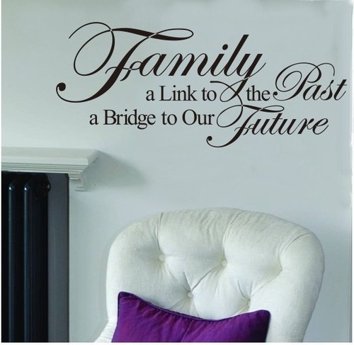 Family past future stickers - past,