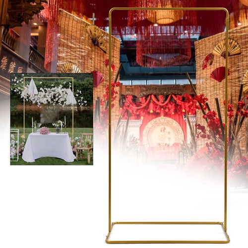 Gold arch frame - arch, backdrop