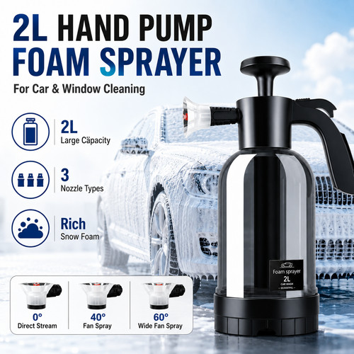 Hand pump foam - foam, car