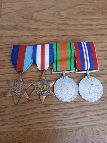 Ww2 mounted medals - ww2,