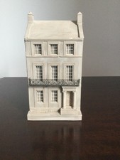 Timothy Richards British Gypsum Plaster Model of House Rutland Square Edinburgh