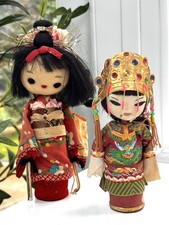 2 x Vintage Asian Japanese