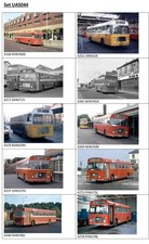 10 bus photographs (6" x 4"): United Automobile Services RELL selection
