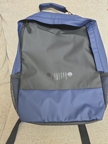 Jeep blue black backpack - jeep,