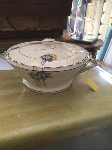Antique carlisle ware serving - antique,