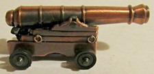 ORNAMENT METAL NAVAL CANNON /