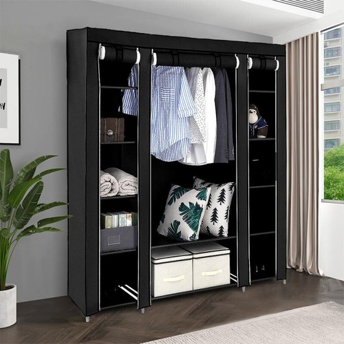 Fabric canvas wardrobe - fabric,