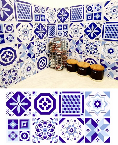 Tile stickers mosaic transfers - mosaic,