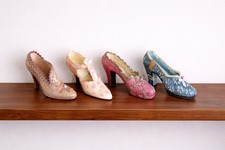 Vintage-Style Miniature shoes