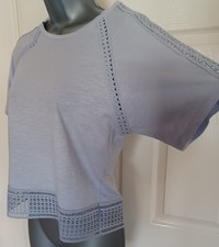 Top Blouse Medium M 12 40 Crop