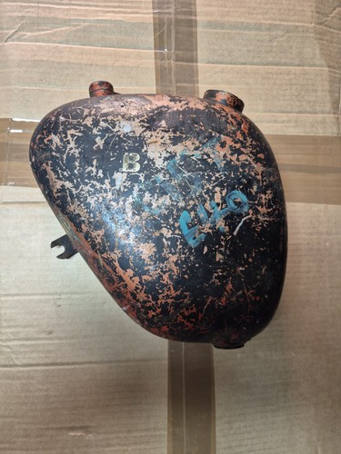 Vintage bsa c15 oil tank - c15,
