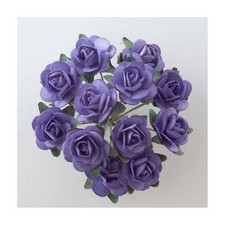 Bunch Of Large Lavender Roses