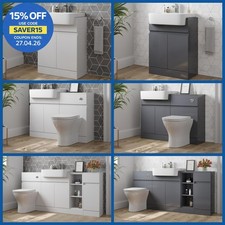 Bathroom Vanity Toilet Storage
