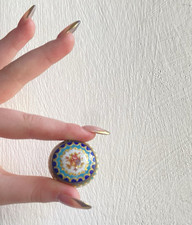 Antique 18thC Enamel Patch