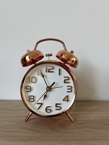 Twin bell alarm clock retro - bell,