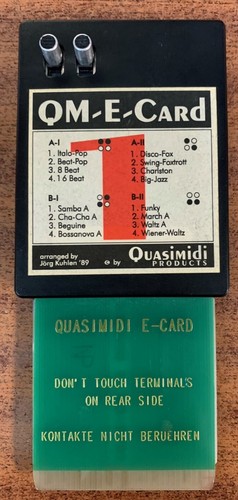 Quasimidi card - e,