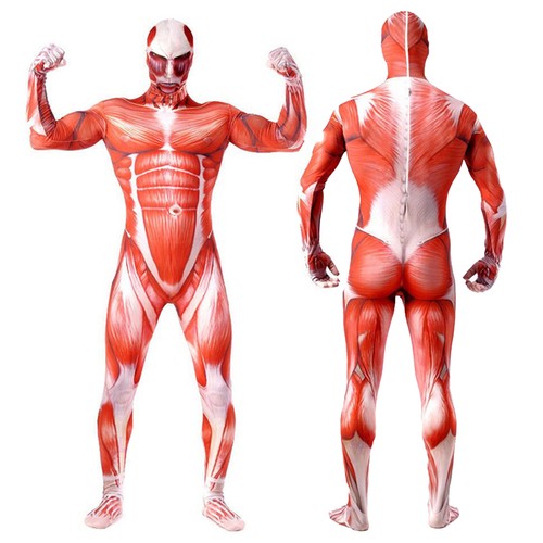 Cosplay attack titan - on, muscle