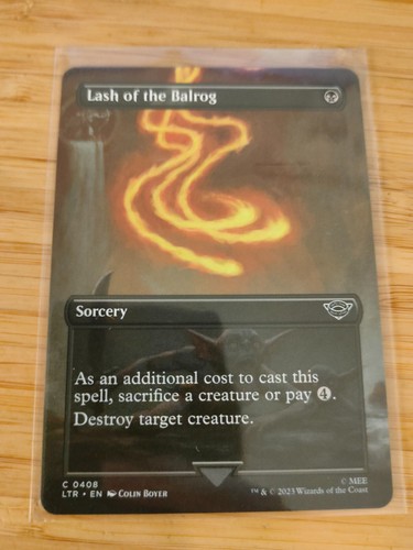 Mtg lash the - of, balrog