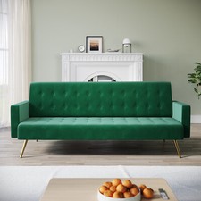 Sofa Bed 3 Seater Gree Luxury