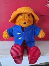 Vintage 1970s Paddington Bear  Plush toy  19" no Tags