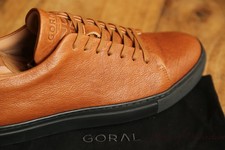 Goral Tan Brown Leather Derby