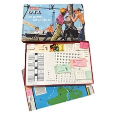 OIL GAME THE GREAT ADVENTURE MERIT UK SELLER Vintage Retro drilling exploration