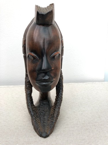 Vintage hand carved wooden - vintage,
