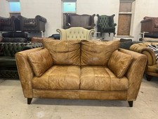 DFS Tan Real Leather Compact