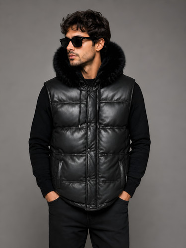 Men puffer bubble real - men's,