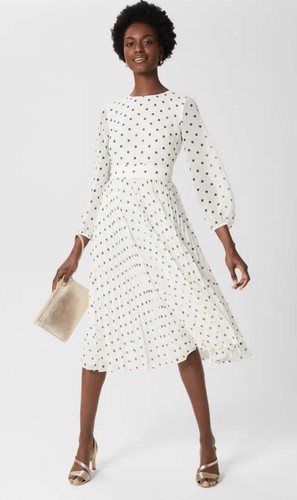 Hobbs selena polka pleated - selena,
