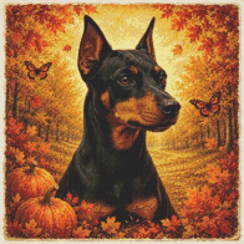 German pinscher puppy dog - puppy,